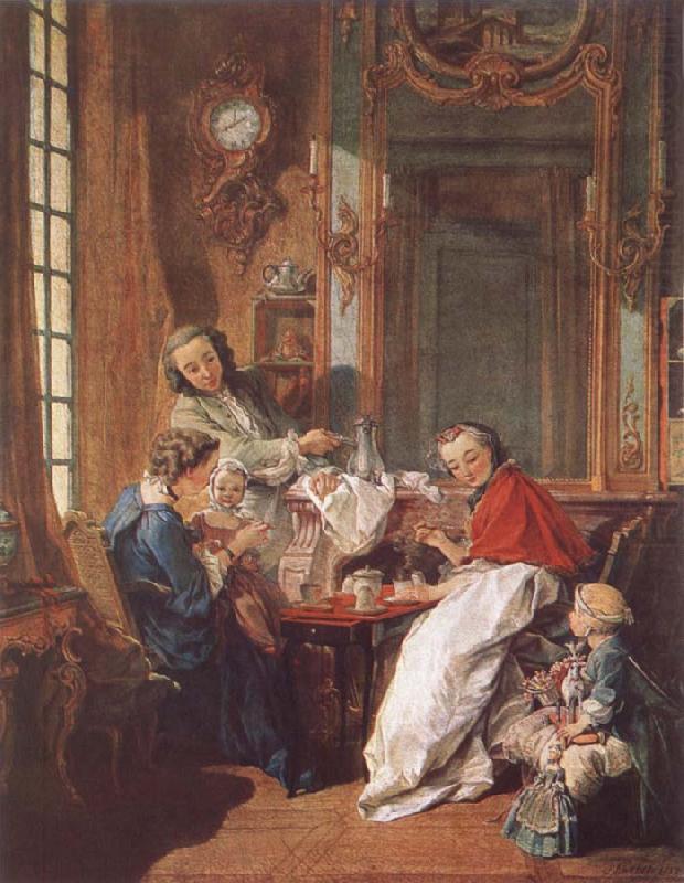 Francois Boucher An Afternoon Meal china oil painting image